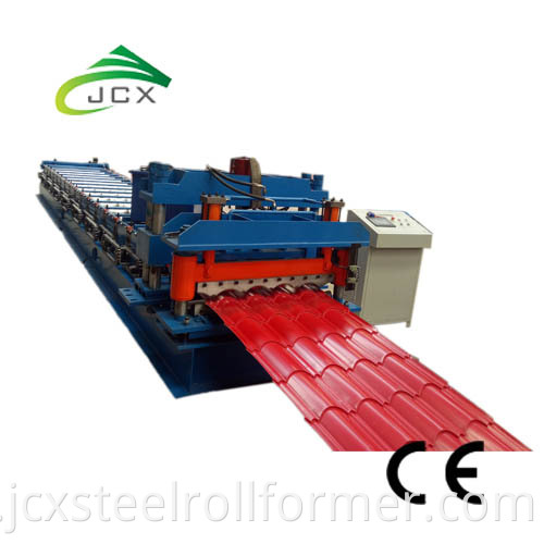 step tile forming machine